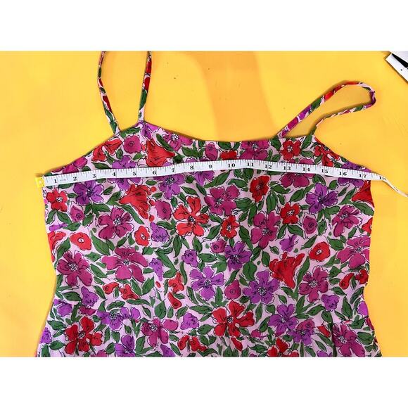 NWT Banjanan Hazel Maxi Dress Tiered Sleeveless Floral Pink Womens Size … - Picture 8 of 11